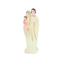 성모 마리아 플라스틱 동상 수제 가톨릭 예수 크리스마스 가정 장식 선물, [07] 6.5CM Luminous