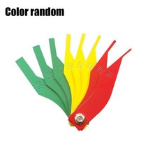 자동차 밴 브레이크 패드 두께 깊이 측정 게이지 손 도구 범용 측정기, 01 random color