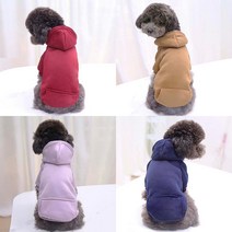 펫라이엇 강아지옷 가을 겨울 후드 티셔츠, FW1-01_네이비