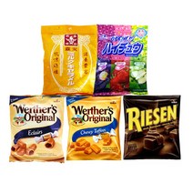 웨더스 카라멜&초코카라멜 모리나가캐러멜 하이츄버라이티3가지맛 이클레 리젠 츄토피 5종