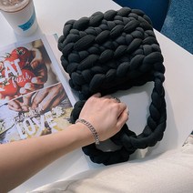 자이언트얀 빅얀 패브릭얀 루피 망고실 벨벳 가방만들기 핑거니팅, 일반자이언트얀(와인)500g, 1개