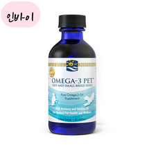 노르딕 고양이 반려견 강아지 오메가3 펫 영양제 60ml, 1개