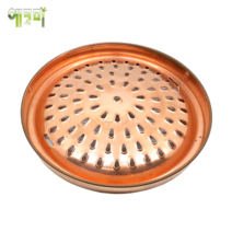 동삼겹살판 원형 330 숯불용 황동불판 330mm 1.16kg