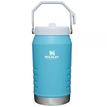 Stanley 아이스플로우 플립 빨대 저그 64온스 차콜 486409, Pool_64oz