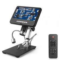 전자 현미경 미생물 모낭충 디지털 확대경 1000배, (DM4)일반 리프팅 브래킷)+ 32G 메모리 카드