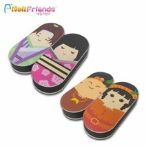 보이앤걸 네일 샤이너 파일 손톱 정리 케어 광택 2P, 일본남녀
