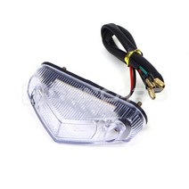 바이크 오토바이 자전거 후방 브레이크등 범용 12V DC LED 브레이크 정지 후미등 신호 표시기 액세서리, [03] SL