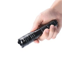 우벤라이트 LT-35PRO 고성능 후레쉬 LED 줌라이트 손전등 랜턴 포커스줌, 999개, 블랙, 본체만구매(배터리별도)