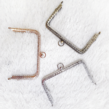 사각 프레임 13cm, 골드