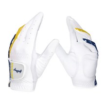 3켤레 애니 파트너 반양피 골프장갑 양손 고급 천연양피 여성 반피 여자 장갑, 3세트 여성 양손