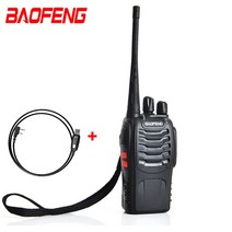 워키토키 무전기 업소용 자전거 고성능 baofeng 원래 태블릿 xiaomi uhf 5w 400-470mhz bf-777s bf-888s, 세트 3, 유로