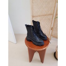 [무배 TIME PRICE] 레이스업 스트링 옆 밴딩 경량 가벼운 블랙컬러 첼시 부츠 앵클 사계절용 경주여행 부산 롯데월드 데이트 소개팅 캉캉원피스코디 라운드토 워커 6cm