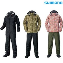 [마린피싱] 시마노 베이직슈트 RA-027Q/블랙/레인슈트/우의/낚시복/비옷, 블랙/4XL(5L)