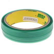 GHSHOP 4-10pack 50M 칼 없는 결승선 자동차 비닐 포장 절단 테이프 스티커, 10개, PVC, 녹색