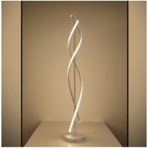 a1223 크리스탈 장스탠드 LED 조명 거실 침실 조명등기구, 블랙 백색광-리모컨 추가 X