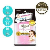 비페스타 미셀라 클렌징 시트 퍼펙트클리어 46매, 없음
