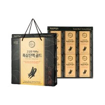 청다원 홍삼 흑삼 골드 70ml x 30포, A^고려진홀삼골드B^