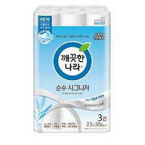 깨끗한나라 순수시그니처 27m, 30개, 7개