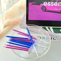 [당일배송] 하피블리 생일초 케이크초, 메탈빼빼로초 퍼플, 단품