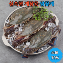 국산 게장용냉동꽃게 암게꽃게 급냉 암꽃게 1kg 2kg 3kg, 게장용 암꽃게 2kg[6-10마리]