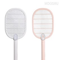 모기퇴치기 전기채 M7 파리채 모기퇴치기, 화이트