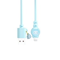 산리오 공식 라이센스 2.1A 고속 충전 케이블, 시나모롤(C타입), 1개