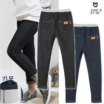 주니어스토리 데님레깅스(기모) 레깅스