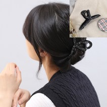 집게핀 블랙 반묶음머리핀 반머리핀 헤어악세사리쇼핑몰 예쁜머리핀 대왕집게핀 키즈머리핀 머리핀쇼핑몰 어린