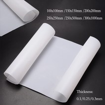 미니창문형에어컨 백색 PTFE 필름 고강도 압축 성형 압출 두께 1 개, 7.0.25mm - 200x200mm 1pcs