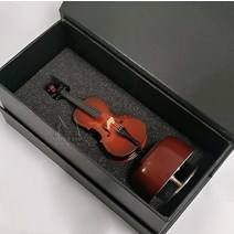 우드오르골 바이올린 생일 친구 인테리어소품, 첼로 오르골 캐넌