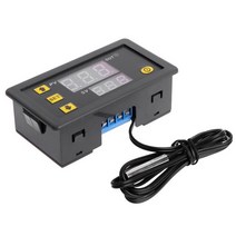 W3230 가열 냉각 기기 LED 디스플레이 온도 조절기 미터 고정밀 디지털 컨트롤러 센서, 한개옵션1