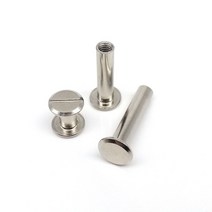 10pcs 골드 실버 블랙 M5x4-50mm 가죽 가방 벨트 스크랩북 앨범 계정 책 포스트 바인딩 나사 네일 리벳, [08] 5x18mm, 5x18mm+Silver