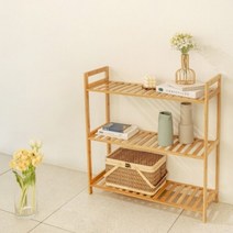 원목 선반 수납 수납장 3단 4단 오픈형 상하조절 거치대 장식장 스탠드