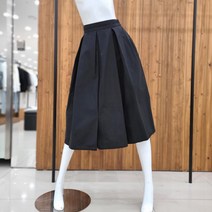 지컷 지컷 백 밴딩 플리츠 볼륨스커트722333560099