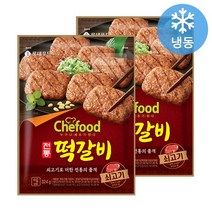 롯데 쉐푸드 전통떡갈비, 2봉, 324g