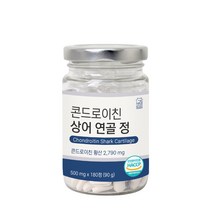 경성건강원 콘드로이친 황산 어골칼슘 상어연골 보스웰리아 백수오 쇠무릅 참당귀 추출분말 필수아미노산 뼈 손목 무릎 연골 관절 콘드로이친효능 추천 HACCP인증 500mgX180정, 180정, 3개, 180정