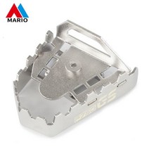 F750GS 풋 레버 페달 확대 BMW F850GS F 750GS 850GS F850 F750 850 750 GS 2021 용 리어 브레이크 페그 패드 익스텐더, CHINA_F750GS Silver