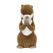 소망 합격 인형 건강 대박 기원 기도 합장 동물 강아지 수달 고양이 인형 30cm, 소망인형(수달)