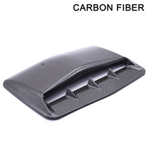 본넷 에어덕트 바디킷 에어댐 전차종 차튜닝 자동차 부품 범용 카본 블랙 후드 특종 공기 흐름 흡입 장식 터보 보닛 벤트 커버 아우디 bmw vw for civic, 탄소