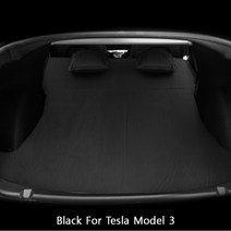 차량용가족매트 화물차 간호 간병매트리스 새로운 자동차 에어 매트리스 풍선 침대 테슬라 모델 Y 3 캠핑, 06 M3 Black B