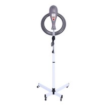 미용실 헤어 열처리기 펌 파마 헤어케어용 기계 에어롤 열기구, 그레이