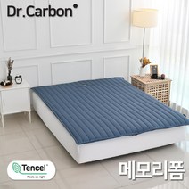 닥터카본 프리미엄 메모리폼 카본탄소매트(네이비) 더블원난방, 단일옵션
