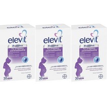 Elevit 엘레비트 임산부 유산균 Probiotics 30정 3개