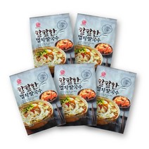 본고장 칼칼한 멸치 칼국수 5봉 (428.6g(2인분)x5개), 단품