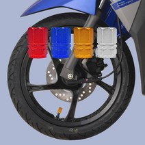 MOXI SYM 제트플러스125 300 타이어 구찌캡 밸브캡 민자형 튜닝, 실버 1개