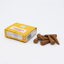 나그참파 사티아 인센스 콘 12개입, 3.샌달우드 인센스 콘