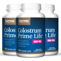 자로우 글로불린 초유 콜로스트럼 Colostrum 면역글로불린 400mg, 3통, 120캡슐