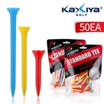 73 빵빵야 / 칼라 플라스틱 골프티 50개 필드 라운딩 연습용품 롱롱 50개, 해피한마트 롱롱50개