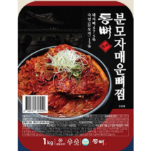 [통뼈공식몰] 통뼈 분모자 매운 뼈찜 1kg X 3팩, 1. 매운 뼈찜 3팩, 3개
