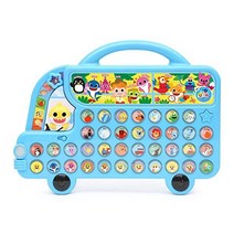 핑크퐁 baby shark ABC 알파벳 버스 사운드패드 아기상어 장난감 선물, Baby Shark ABC Alphabet Bus